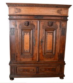 BAROCKSCHRANK  zweitürig,