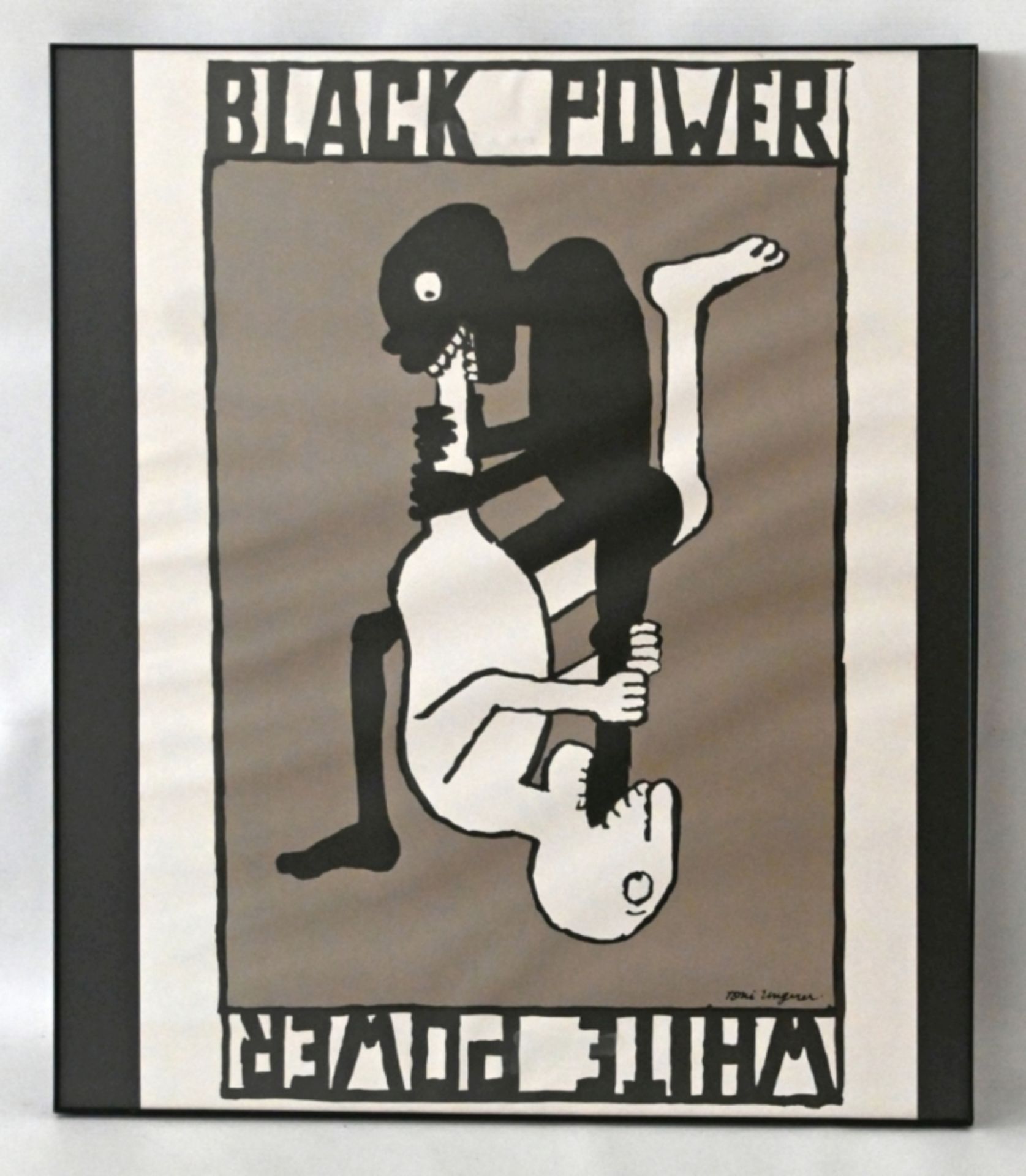 UNGERER Jean-Thomas "Tomi" "Black Power- White Power" - Image 2 of 3