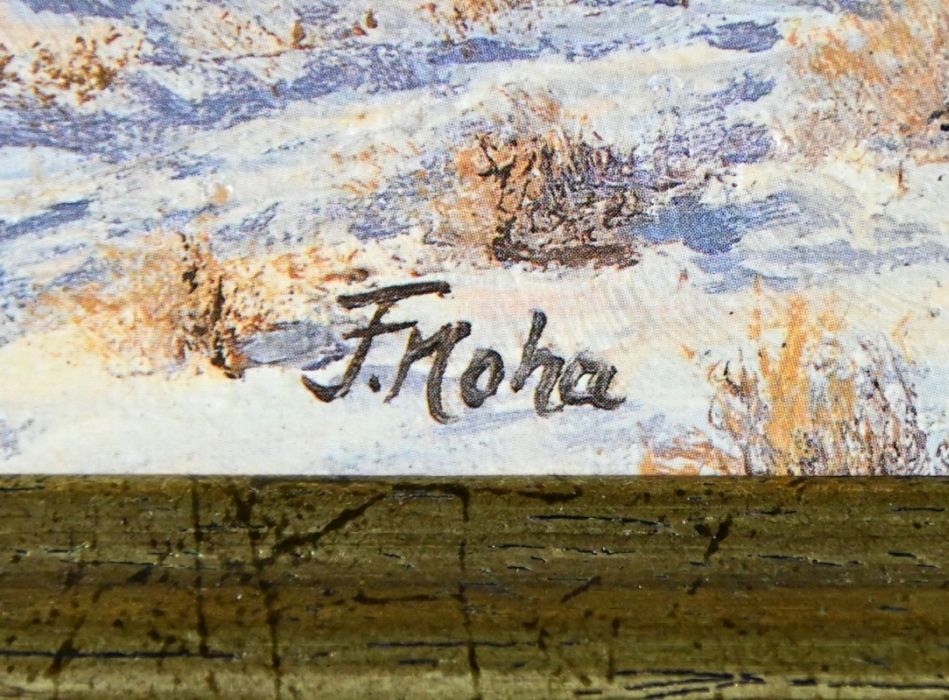 NOHA Franz Josef "Fahrt im Pferdeschlitten" - Image 3 of 4