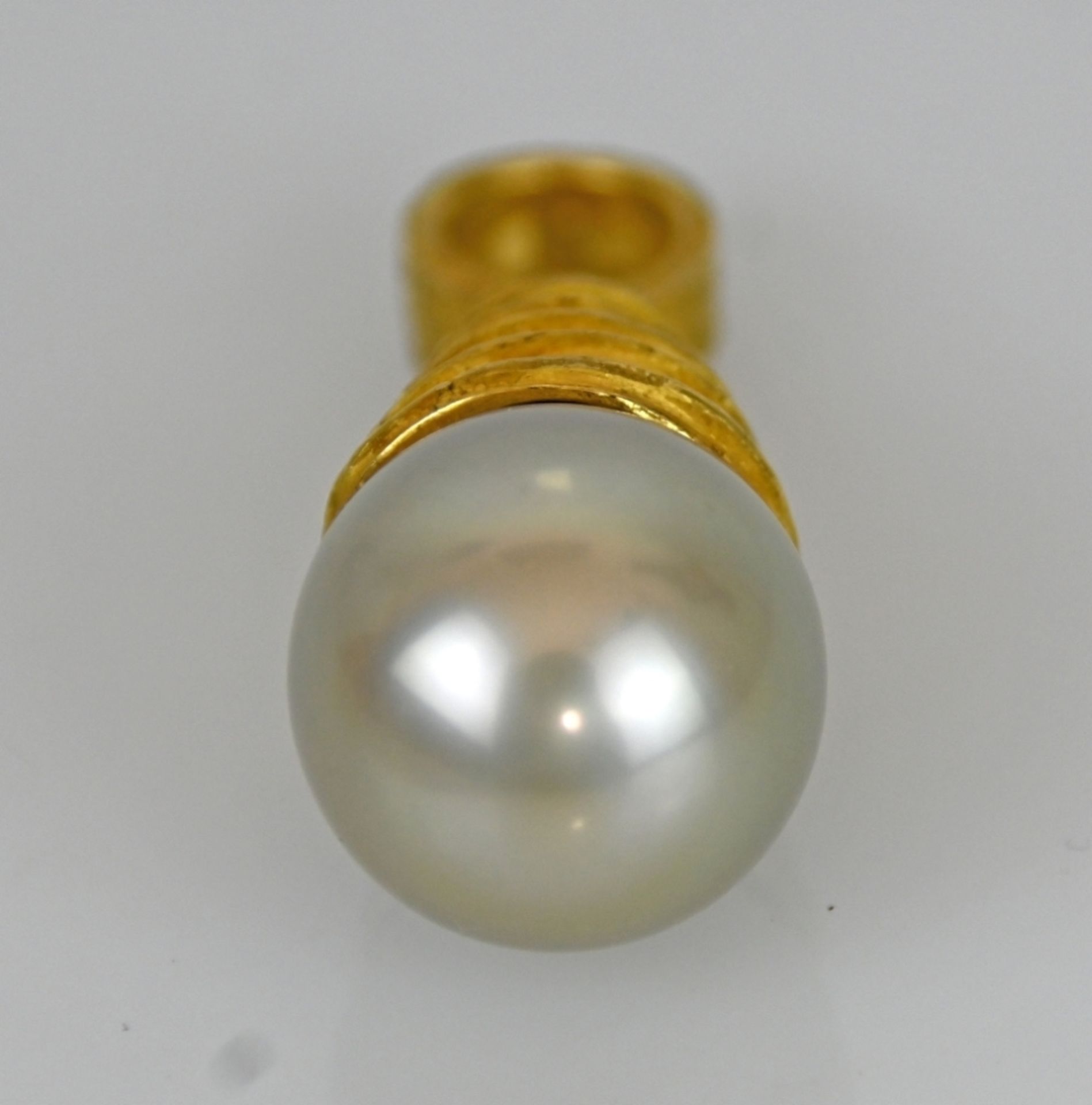 COLLIER mit großer Perle an Kette 21,6ct - Bild 7 aus 9