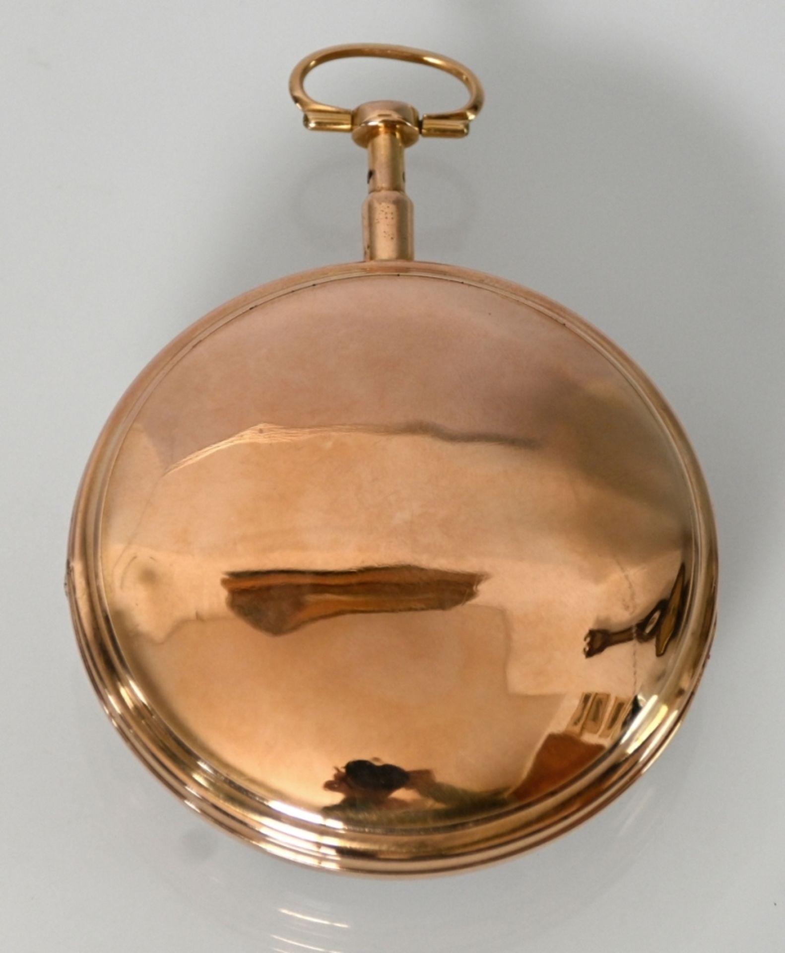 TASCHENUHR  Goldgehäuse 18ct, 19. Jahrhundert - Bild 9 aus 9