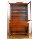 JUGENDSTIL VITRINENSCHRANK