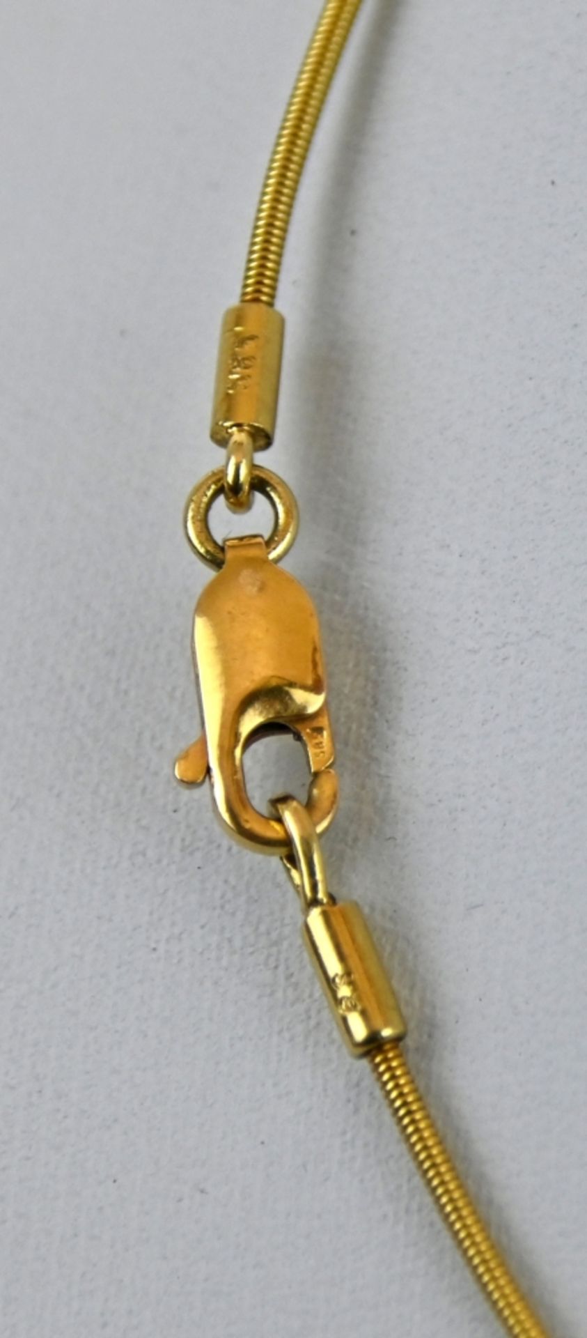 COLLIER Seilkette mit Diamantanhänger - Image 3 of 3