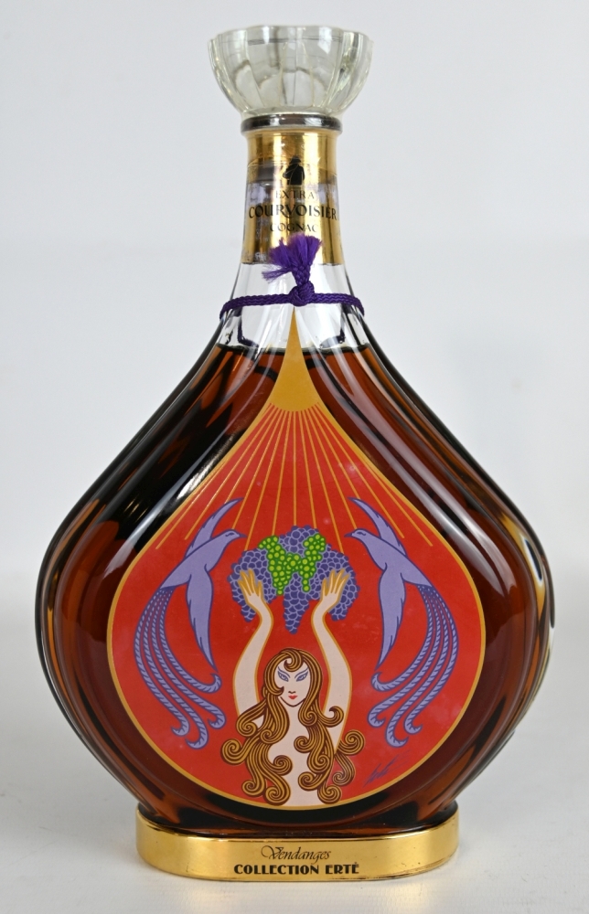 COGNAC Erté "Vendanges" Courvoisier