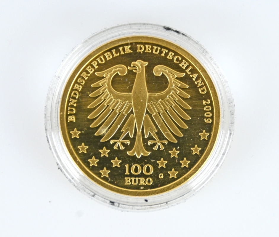 GOLDMÜNZE Euro 100.- - Image 2 of 3