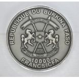 GEDENKMÜNZE République Burkina Faso