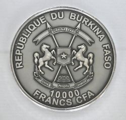 GEDENKMÜNZE  République Burkina Faso