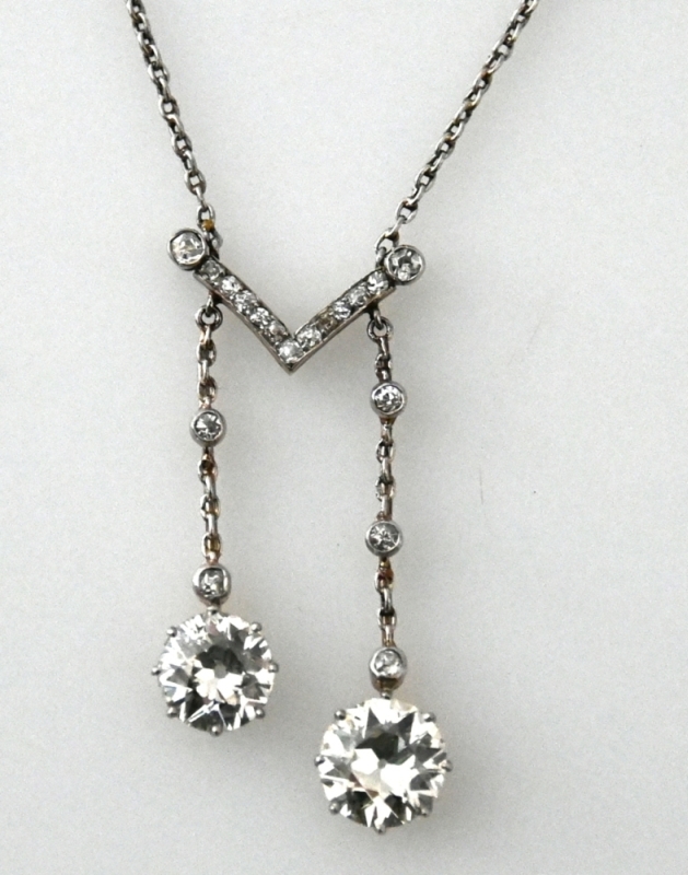 ELEGANTES JUGENDSTIL-COLLIER