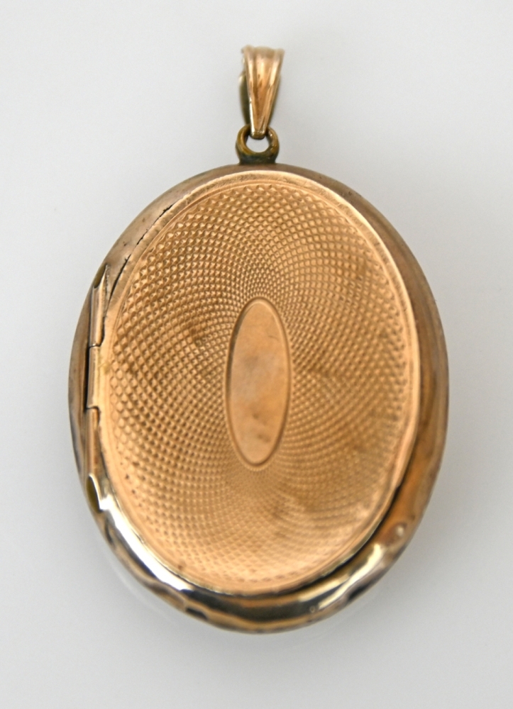 LANGE KETTE mit Medaillon-Anhänger - Bild 6 aus 6