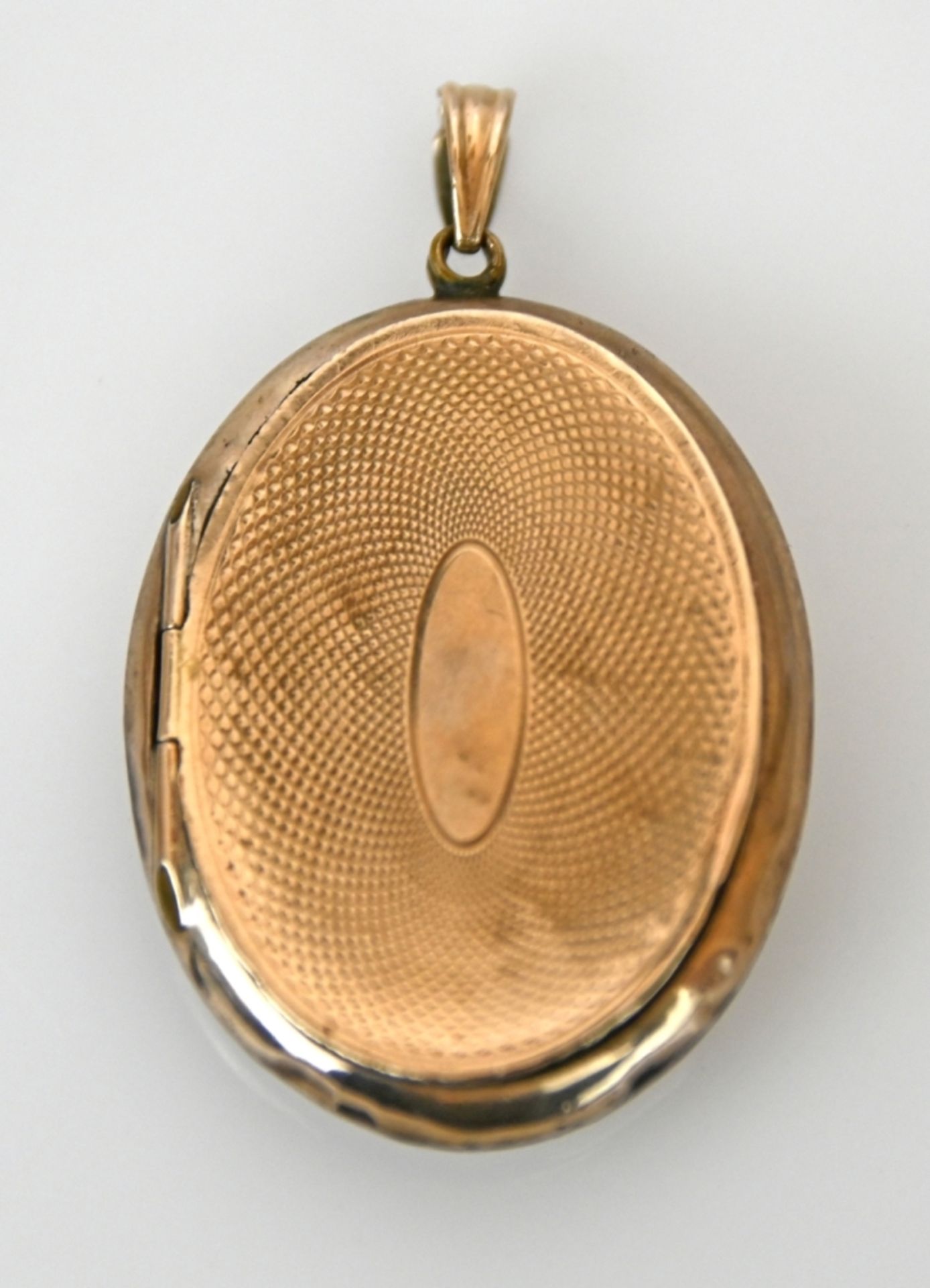 LANGE KETTE mit Medaillon-Anhänger - Image 6 of 6