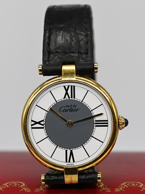 Damenarmbanduhr, Must de Cartier, Vendôme, Paris, Frankreich, 90- er Jahre.