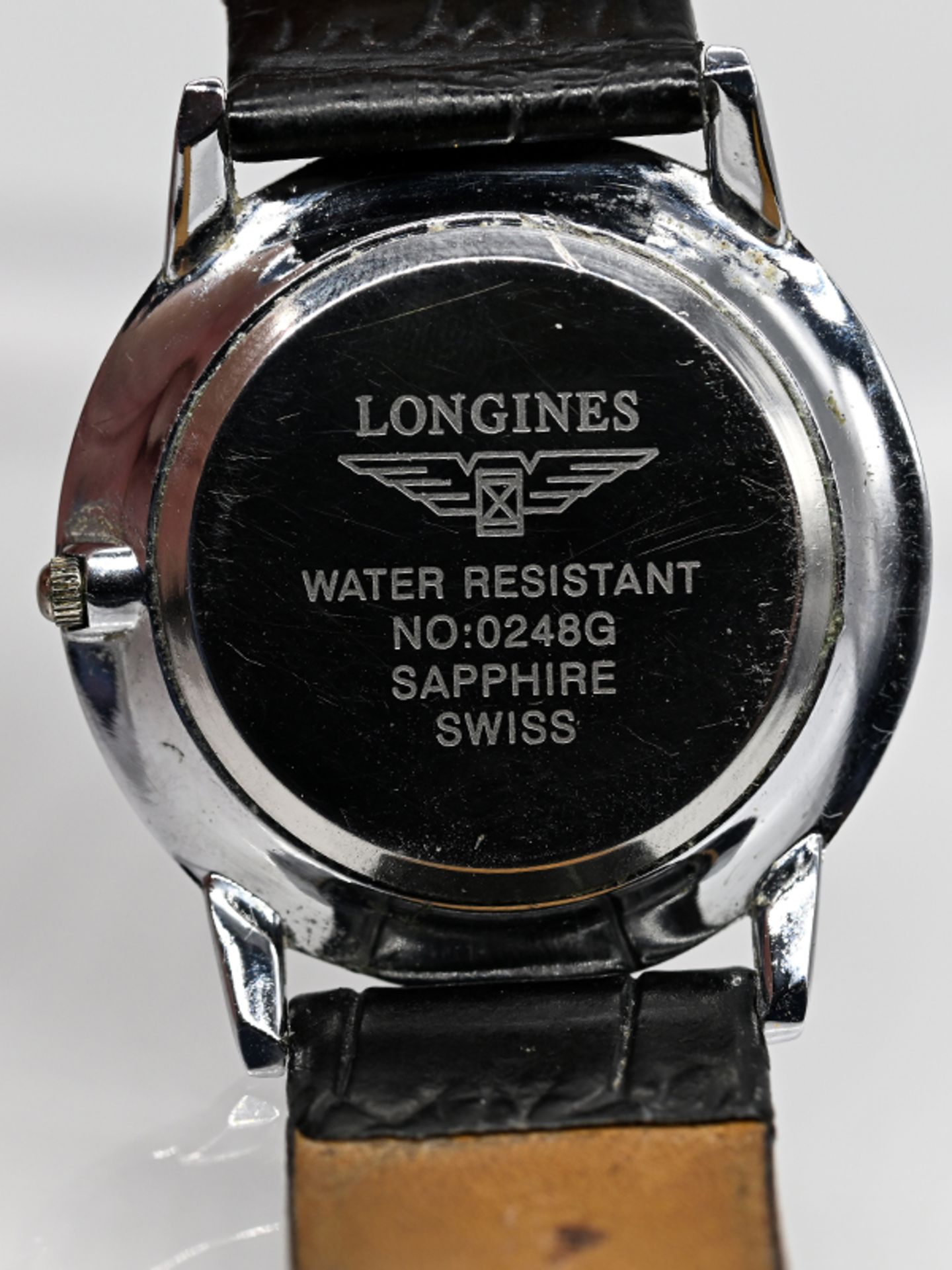 Herrenarmbanduhr, Longines, No. 0248G, 21. Jh. - Bild 2 aus 3