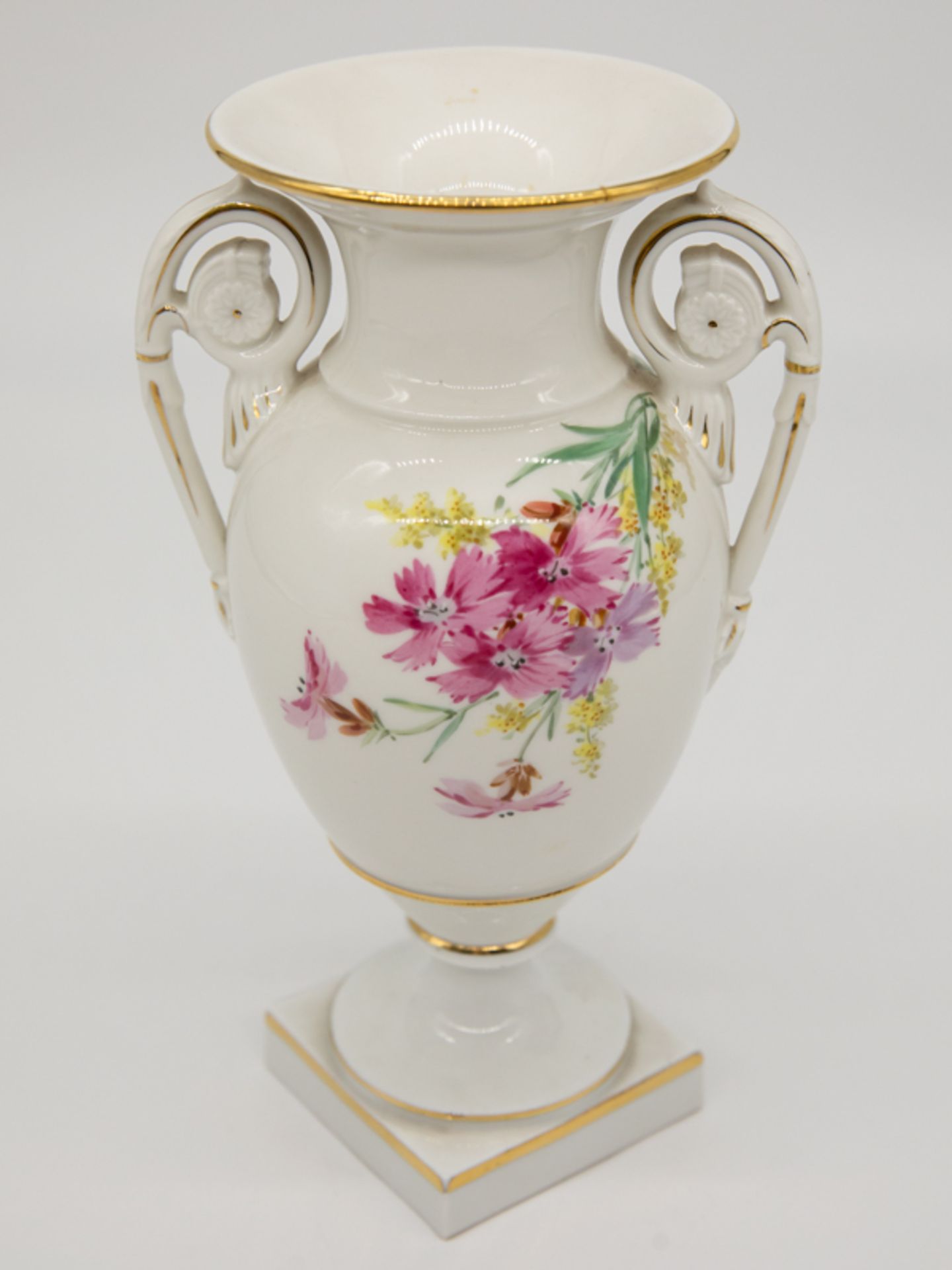 Amphorenvase, Meissen, um 1900. - Bild 4 aus 4