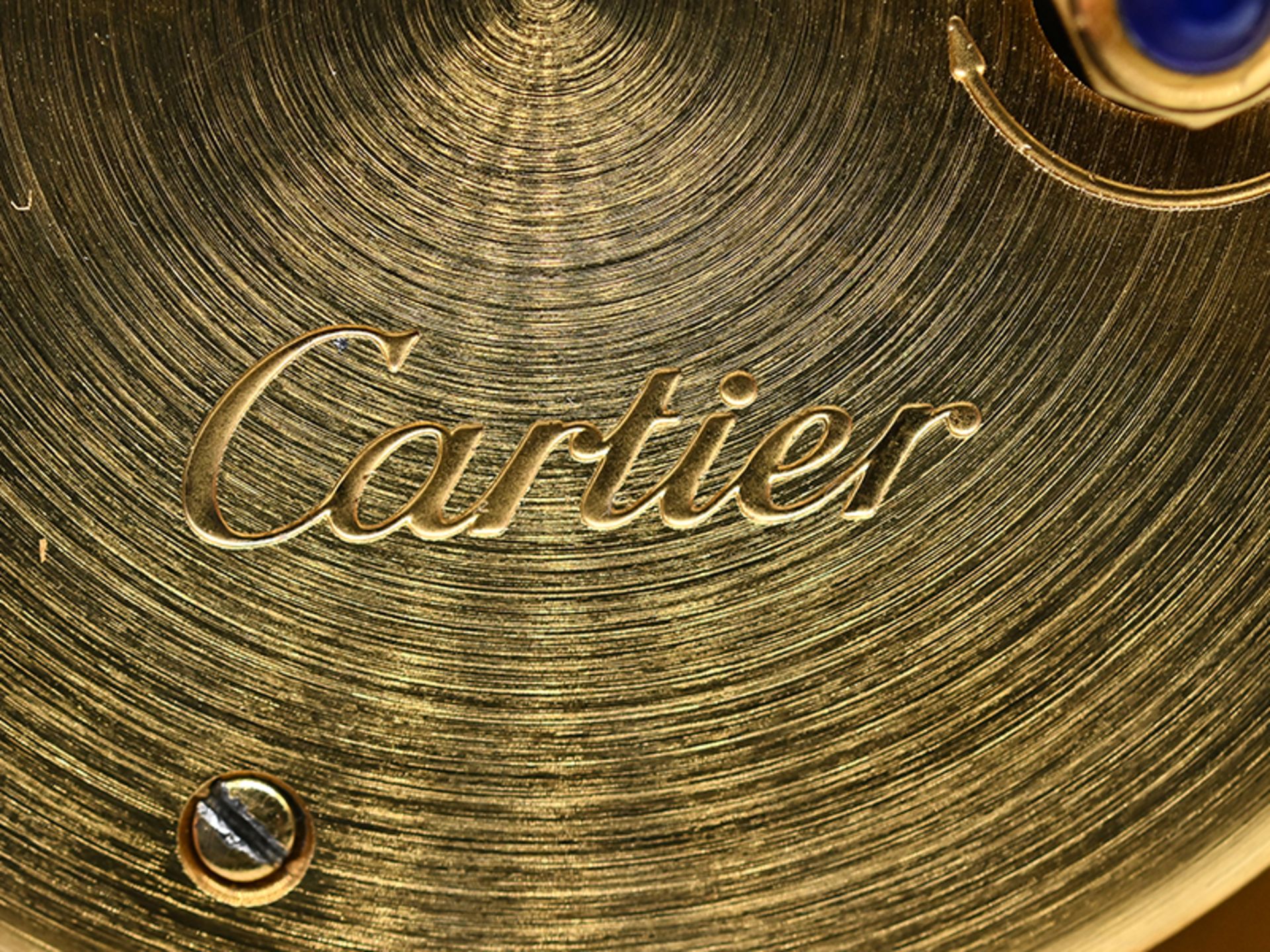 Reisewecker, Cartier, Paris 20. Jh. - Image 2 of 4