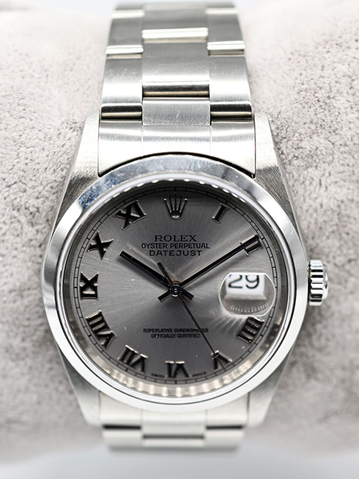 Armbanduhr-Chronometer, ROLEX, Datejust, Ref. No. 16200, 21. Jh.