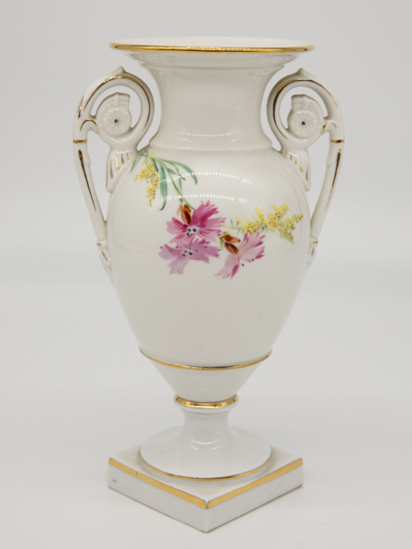 Amphorenvase, Meissen, um 1900. - Bild 2 aus 4