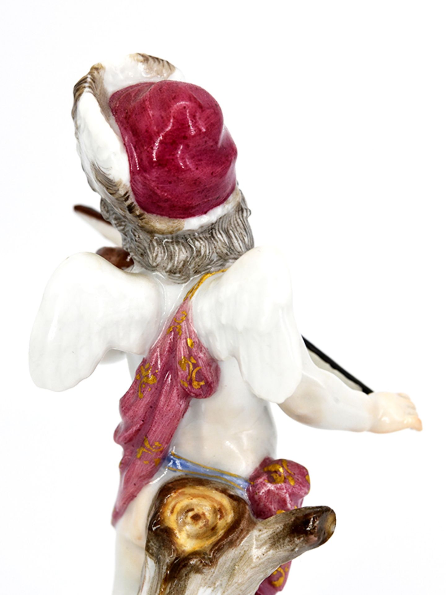 Figur "Geigenspieler", Entwurf Michel Victor Acier, Meissen, 20. Jh. - Image 4 of 6