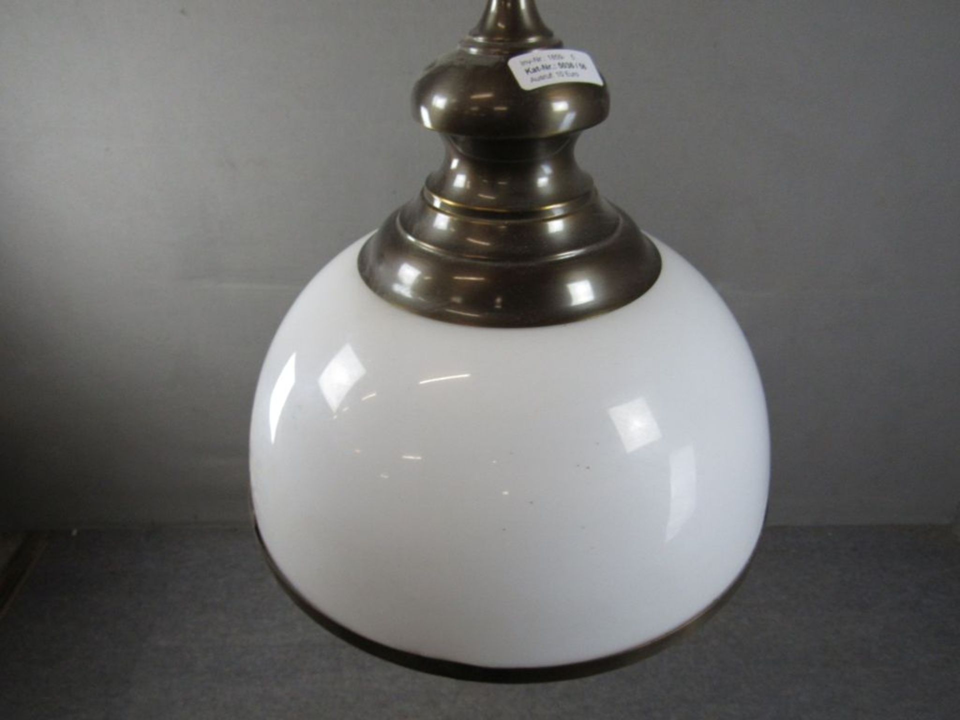 Deckenlampe Glas und Metall 34cm - Image 4 of 8
