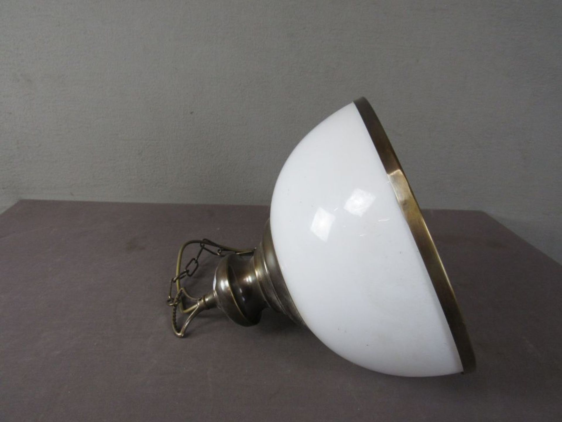 Deckenlampe Glas und Metall 34cm - Image 8 of 8