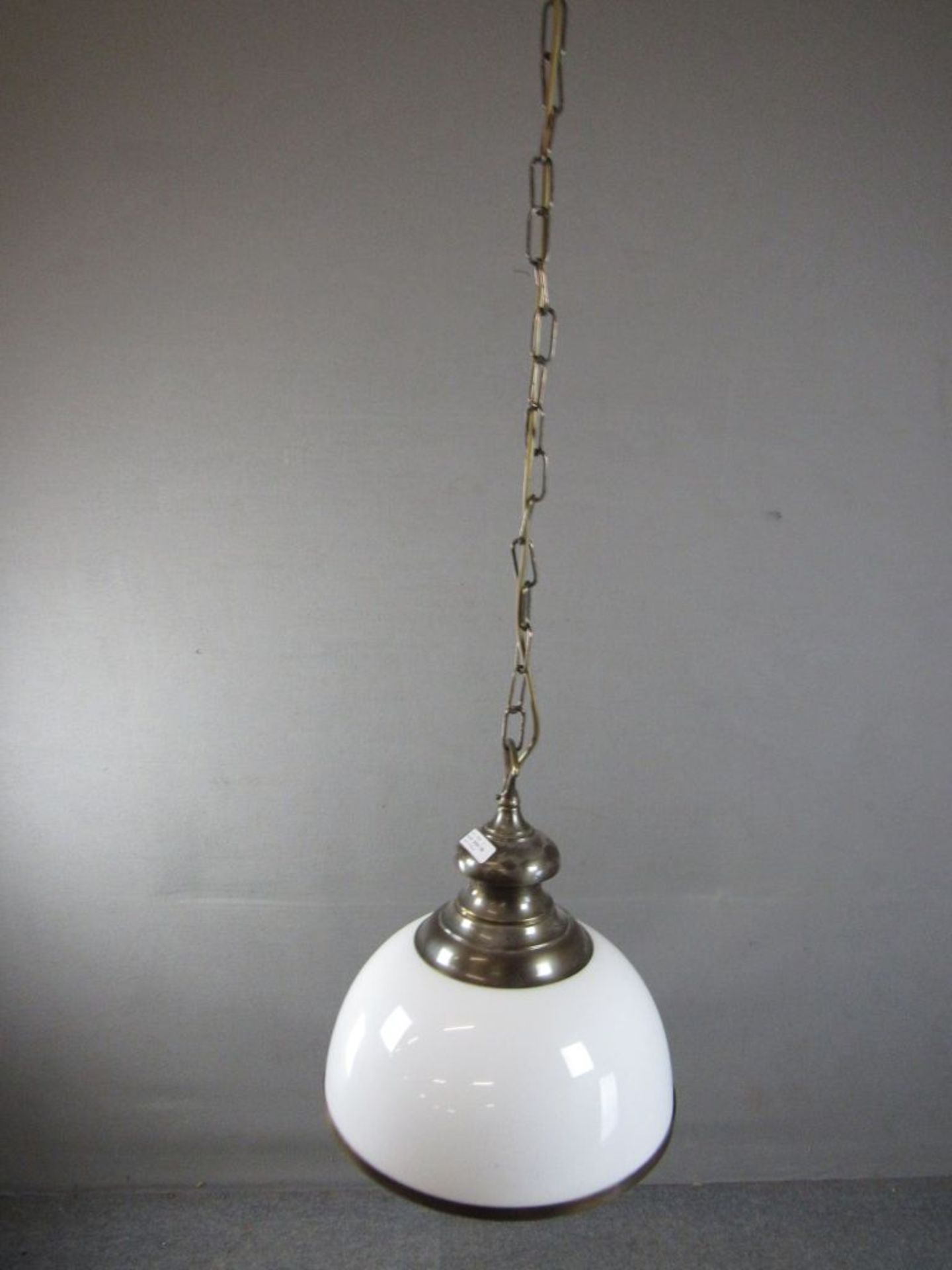 Deckenlampe Glas und Metall 34cm - Image 2 of 8
