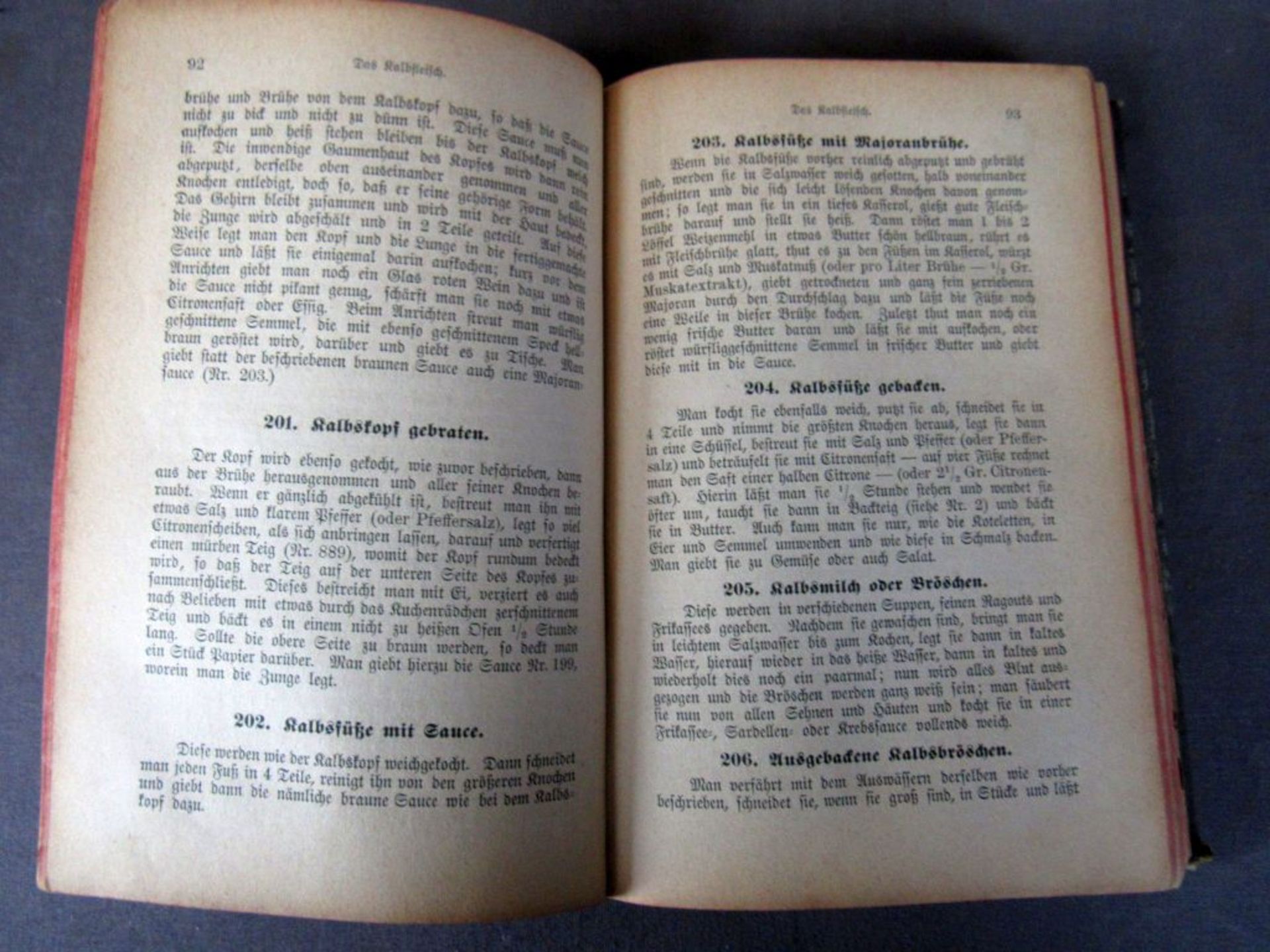 Antikes Kochbuch für das Haus von - Image 5 of 6