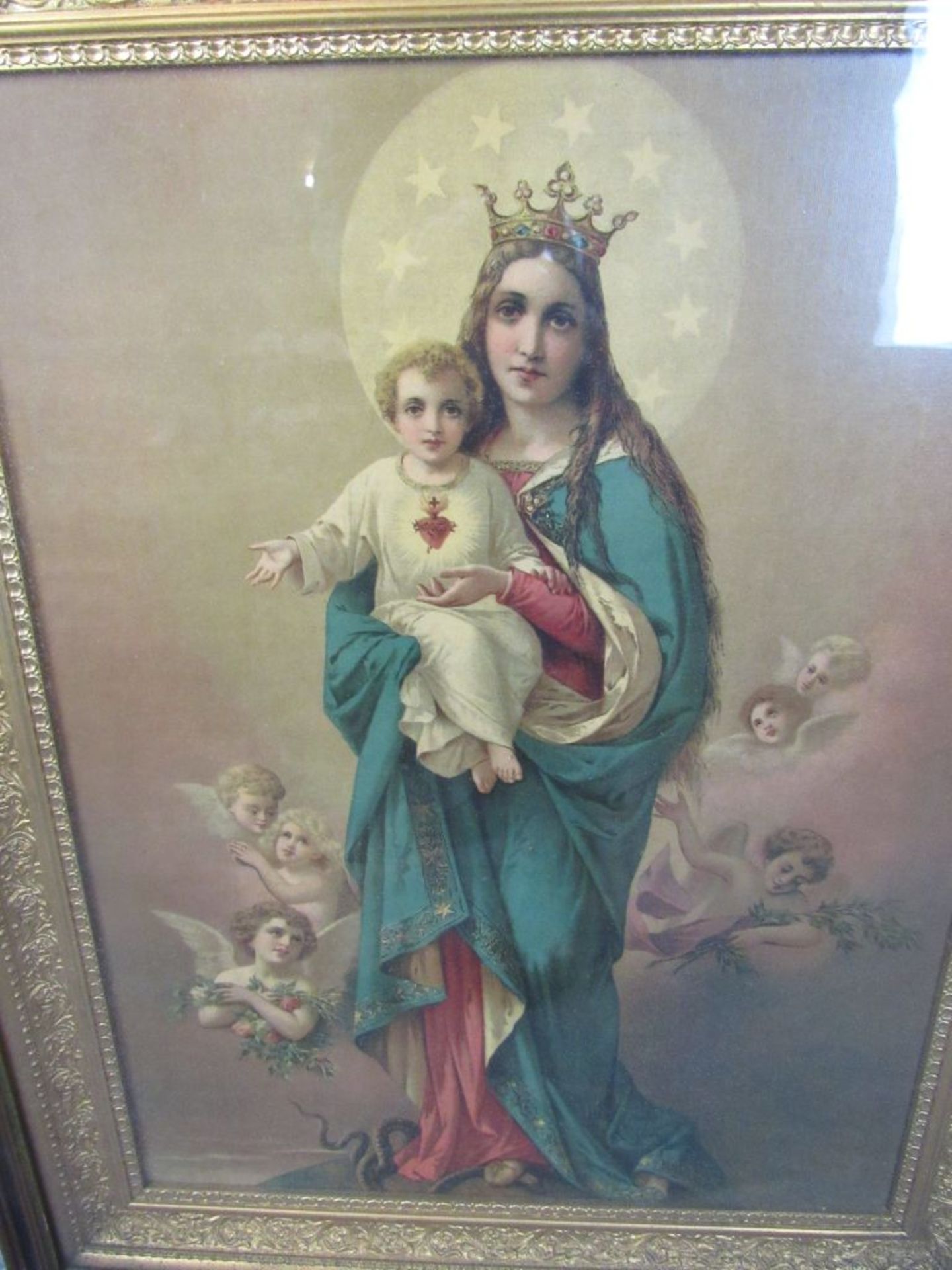 Wandbild Heiligenbild Jesuskind in