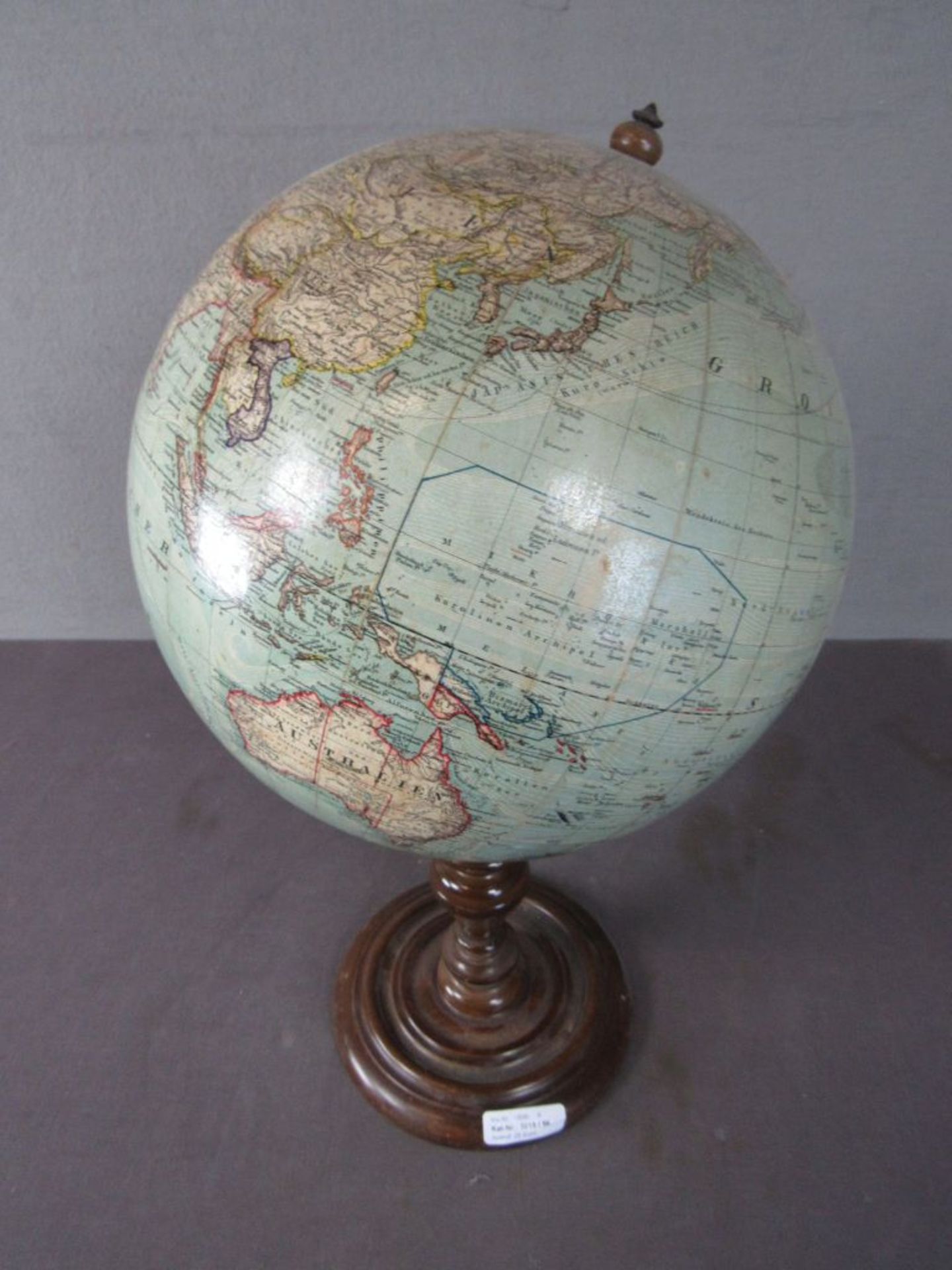 Antiker Globus um 1920 ca.50cm - Bild 2 aus 6