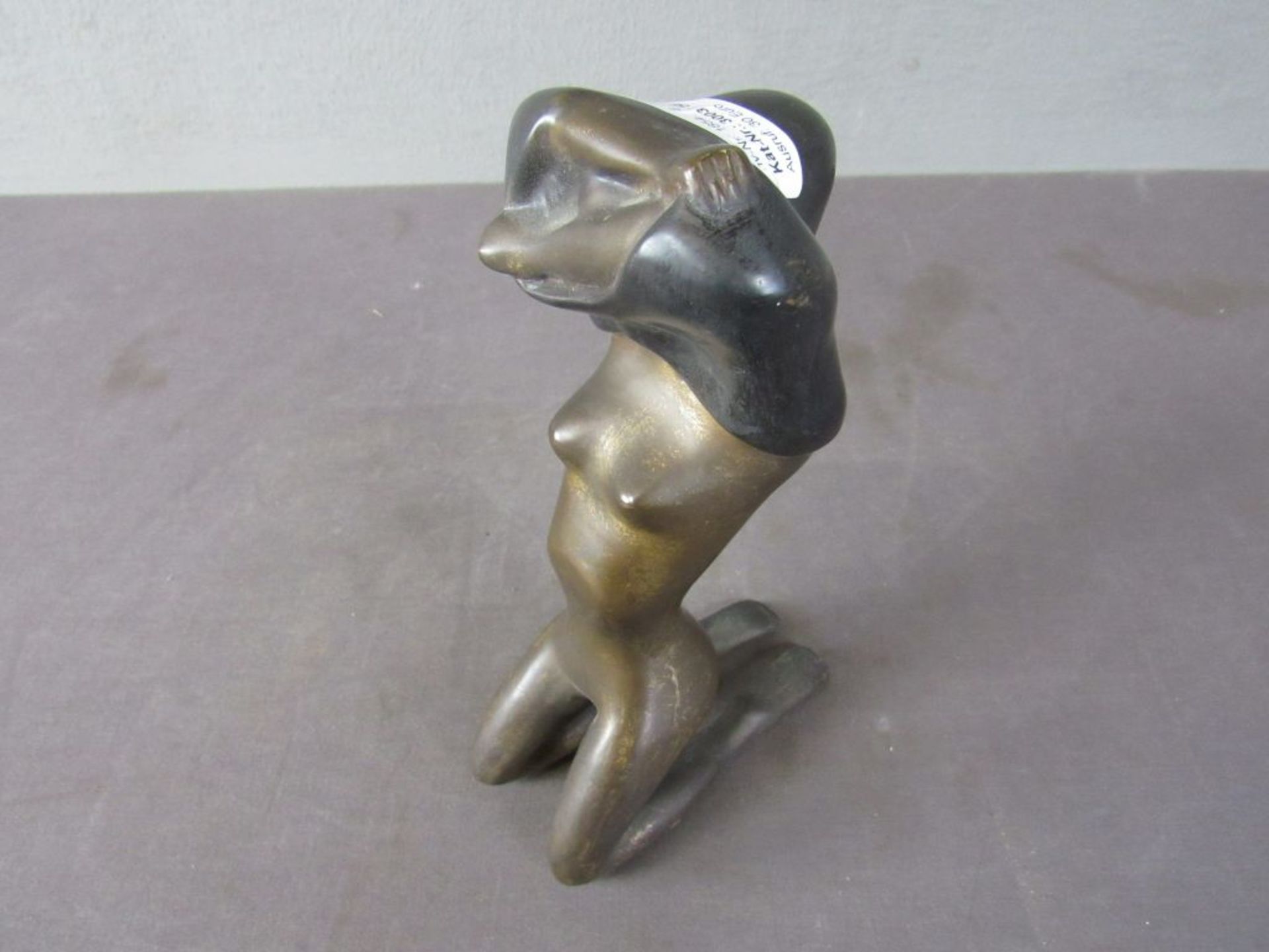 Bronzeskulptur 60er Jahre Aktszene - Image 5 of 6