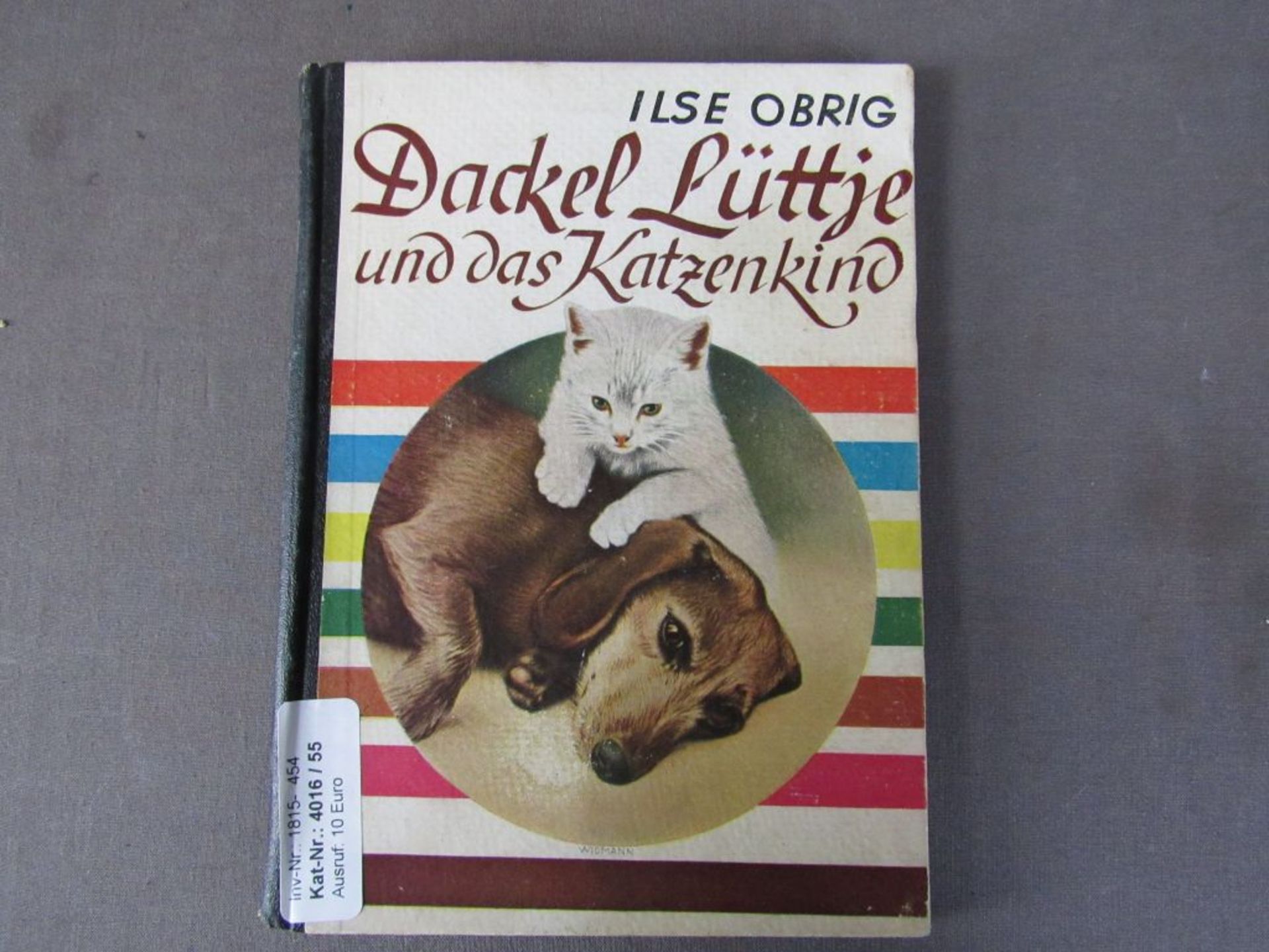 Seltenes Kinderbuch Dackel Lüttje und