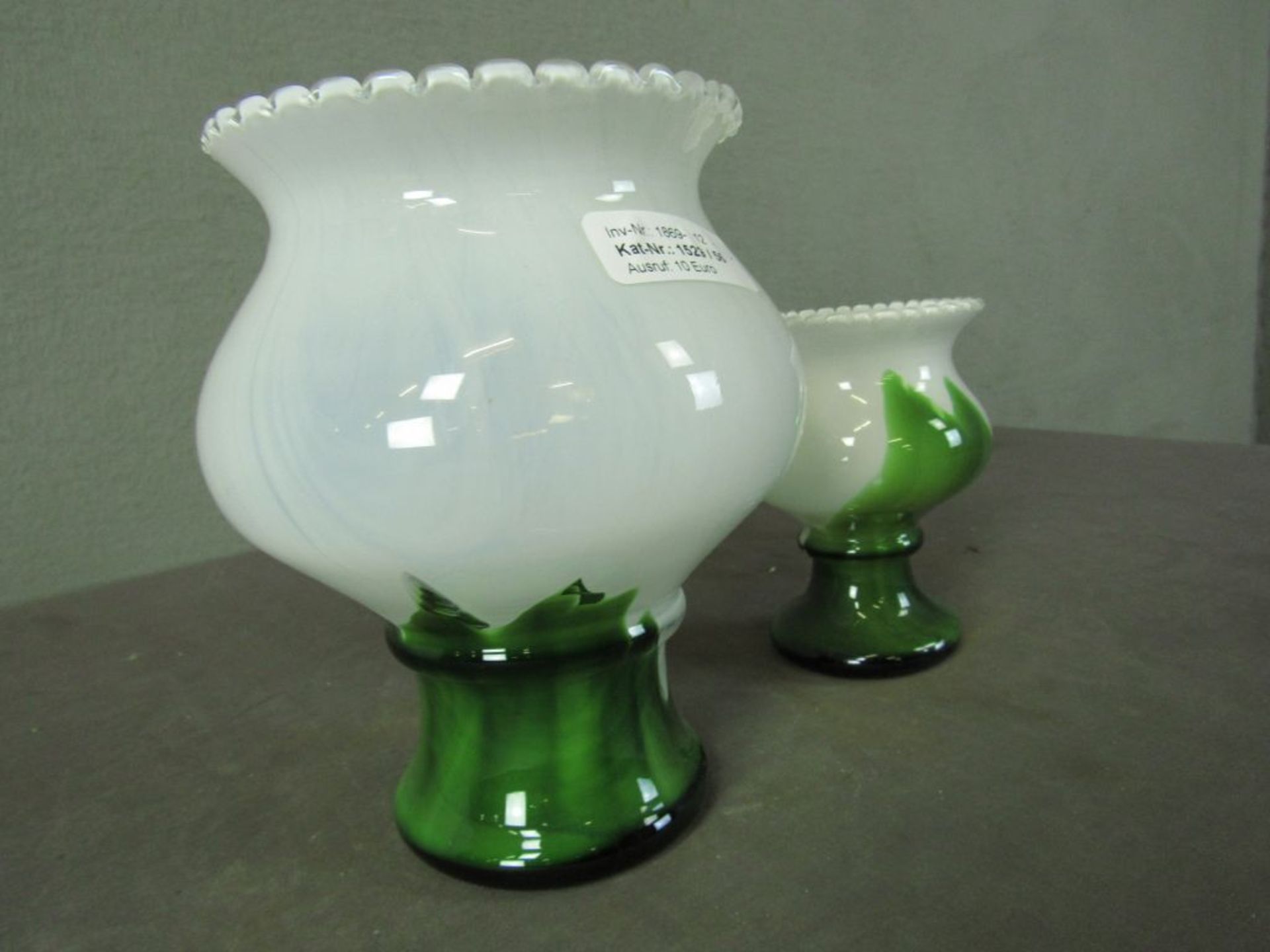 2 Vasen Glas - Image 4 of 5