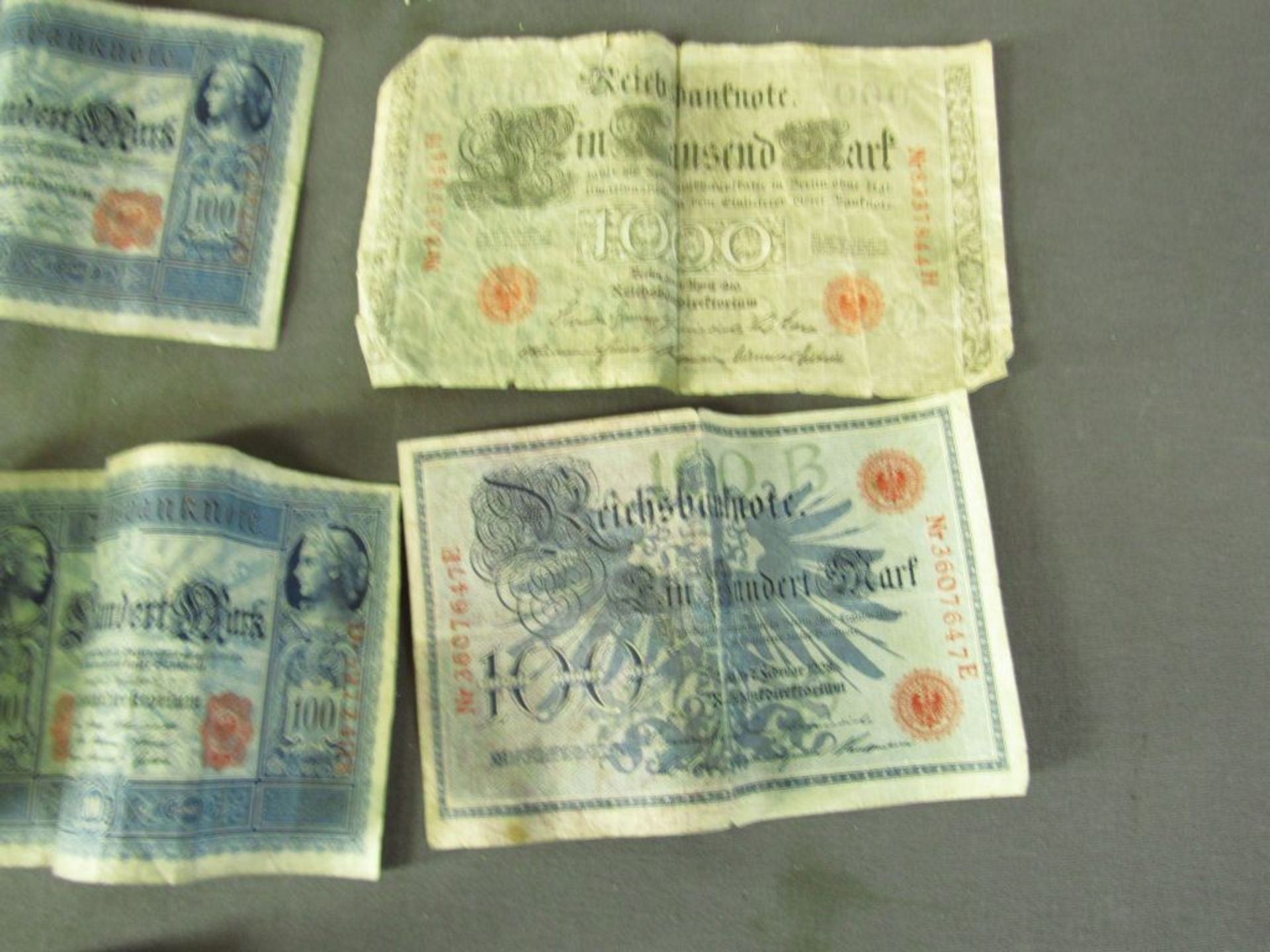Kleines Konvolut Banknoten Scheine - Image 3 of 4