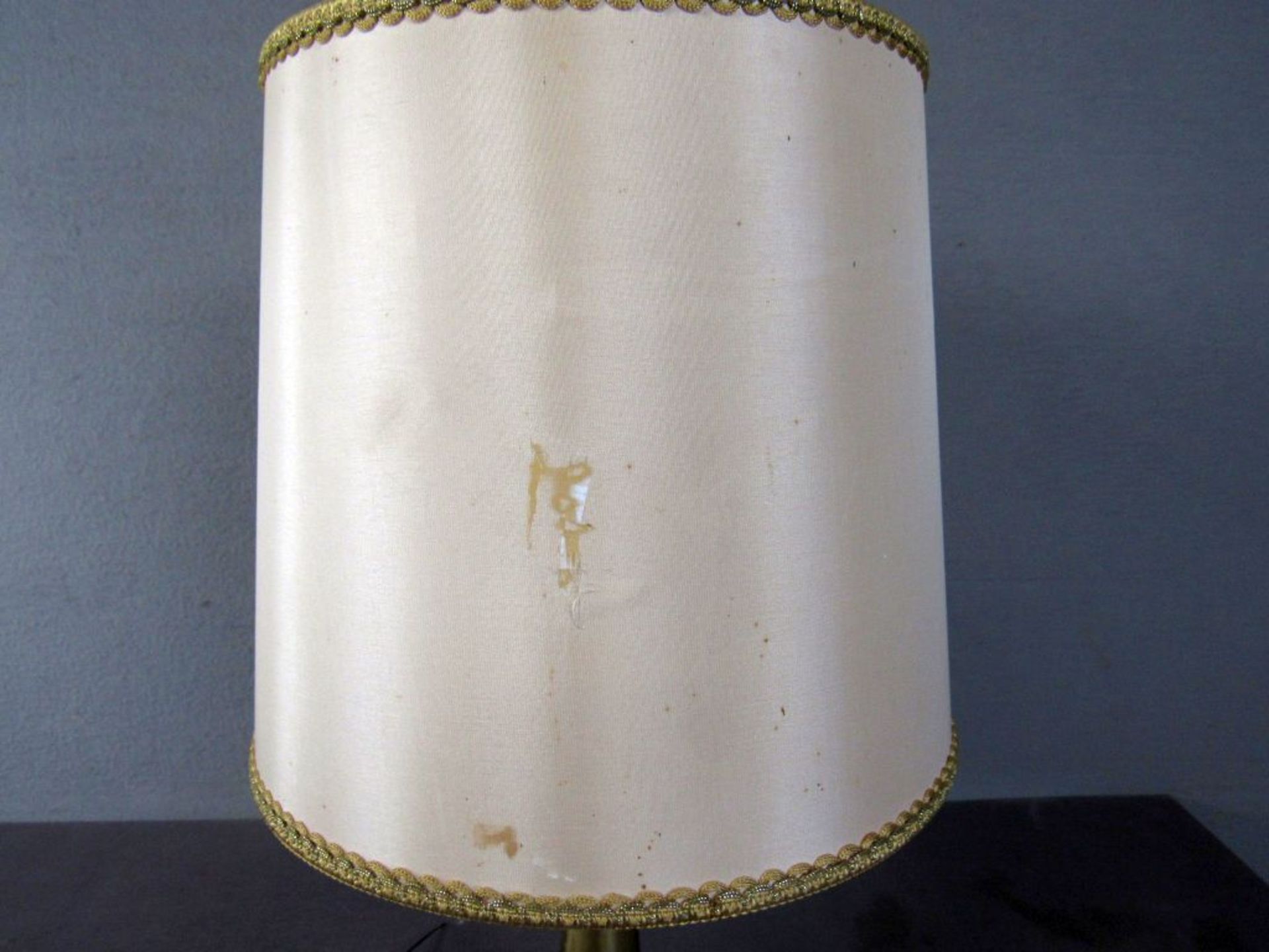 Tischlampe Messing 63cm - Image 3 of 5