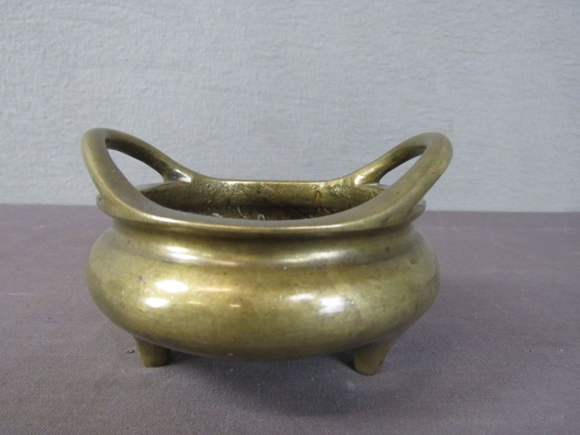 Weihrauchbrenner Bronze China antik