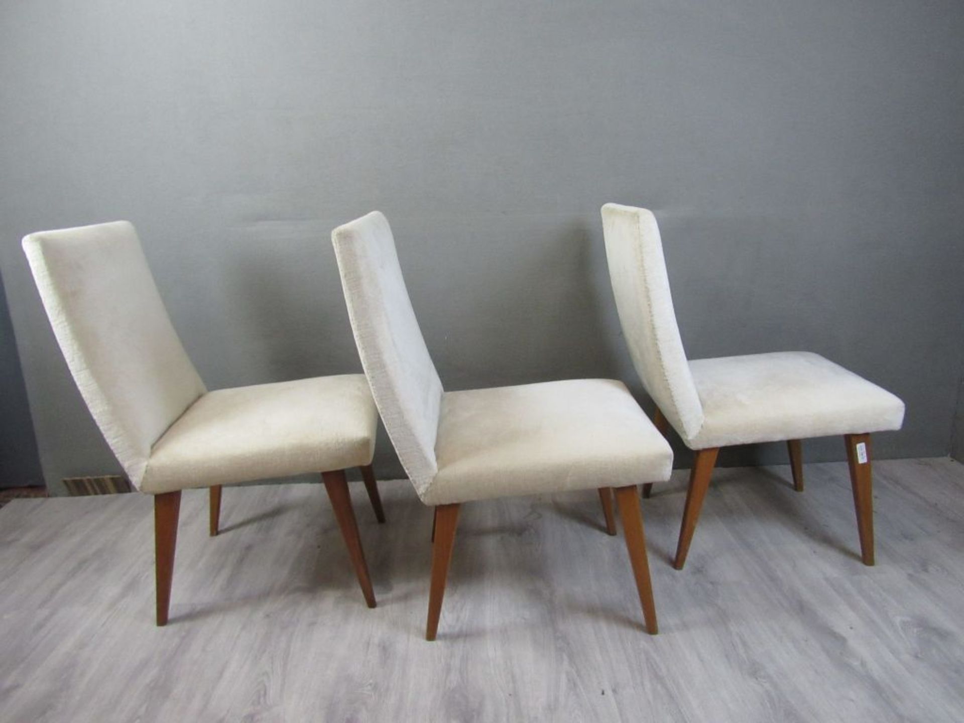 Vintage 60er 70er Jahre drei Stühle - Bild 4 aus 8