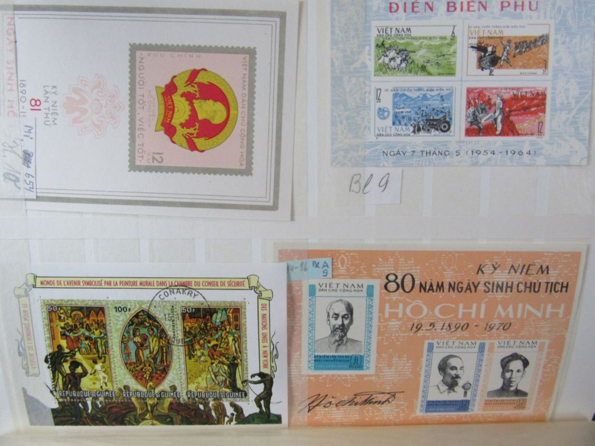 Karton Briefmarken alle - Image 7 of 9
