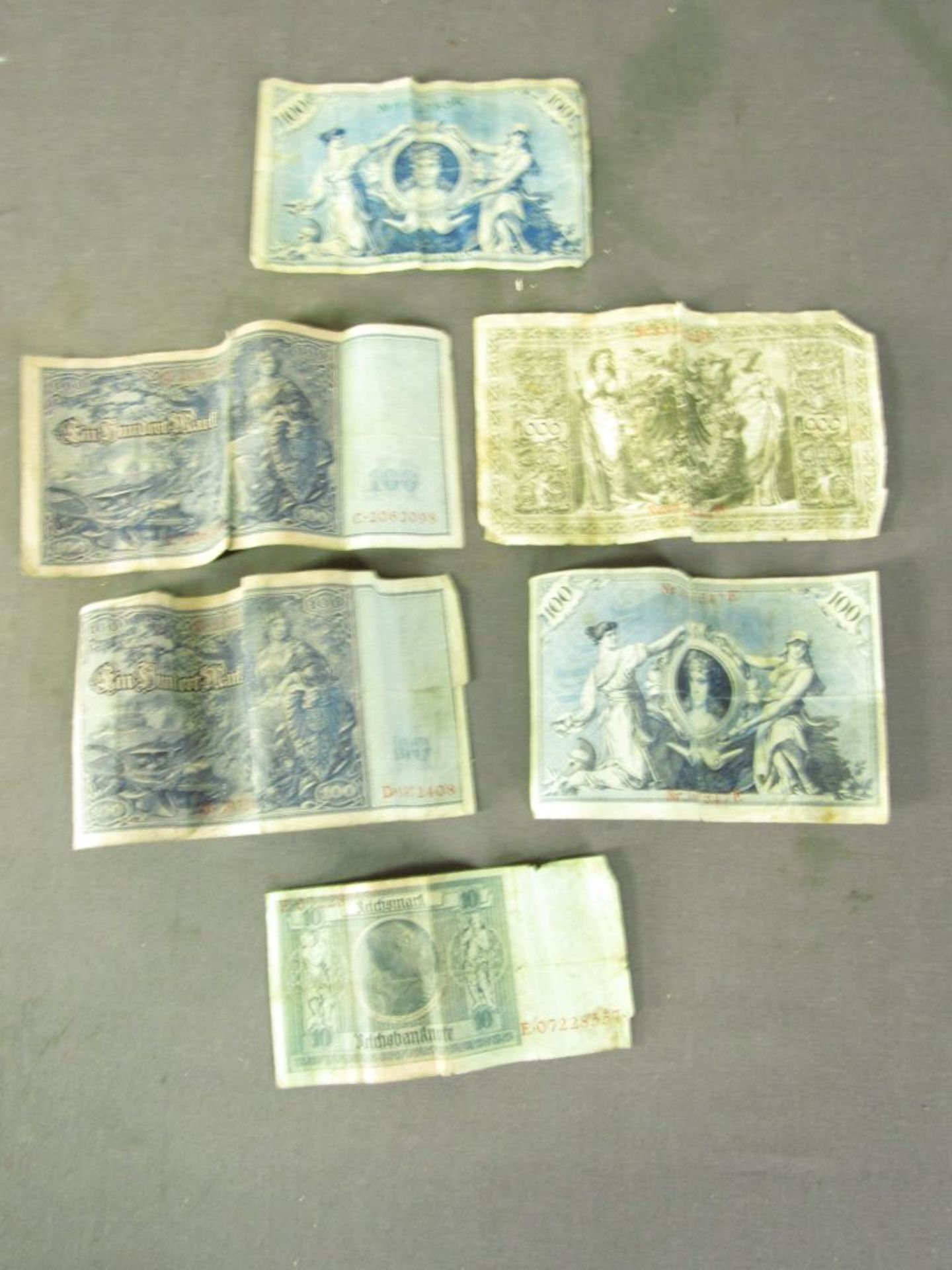 Kleines Konvolut Banknoten Scheine - Image 4 of 4