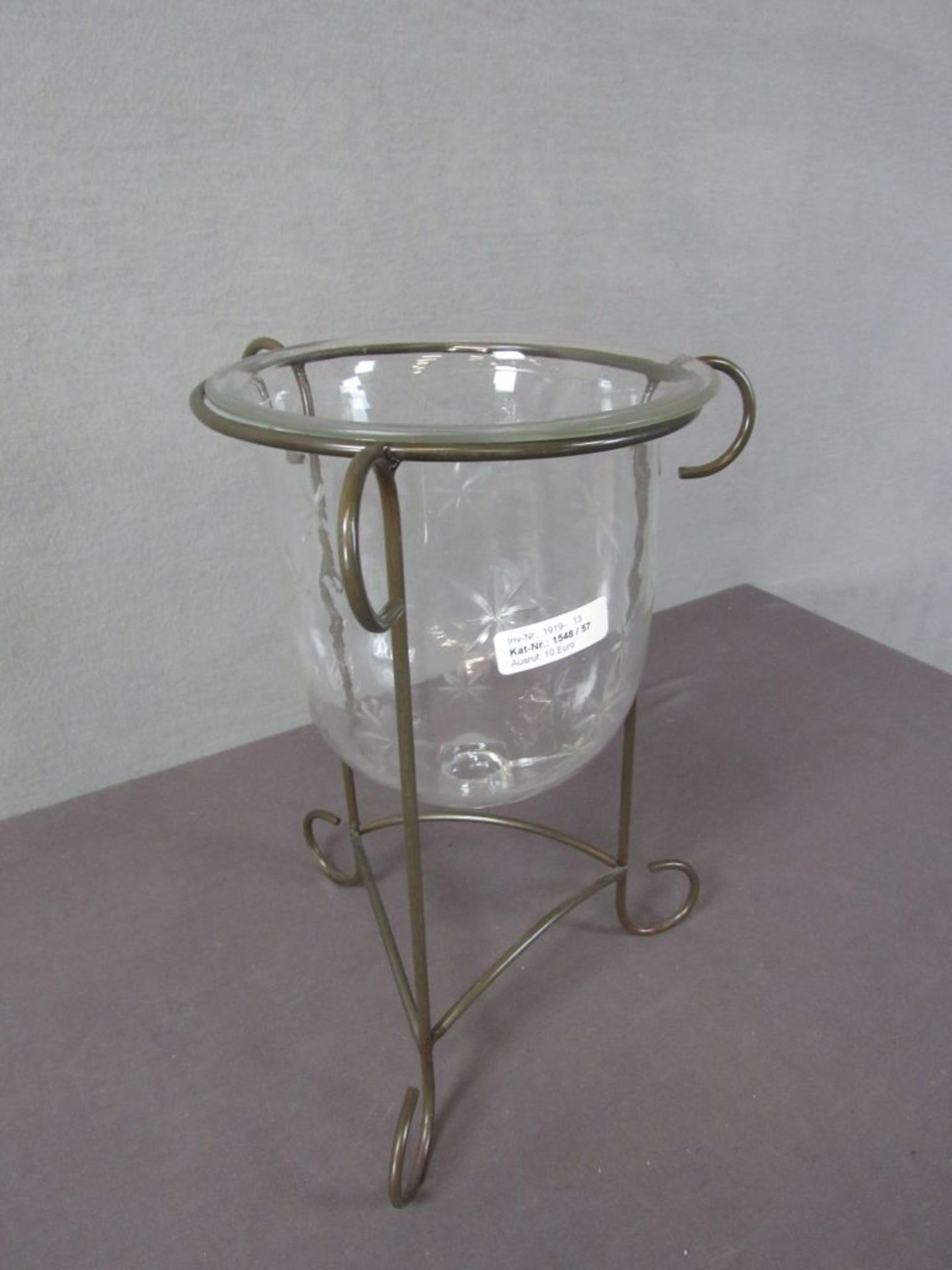 Windlicht Glas und Metall 36cm - Image 4 of 4