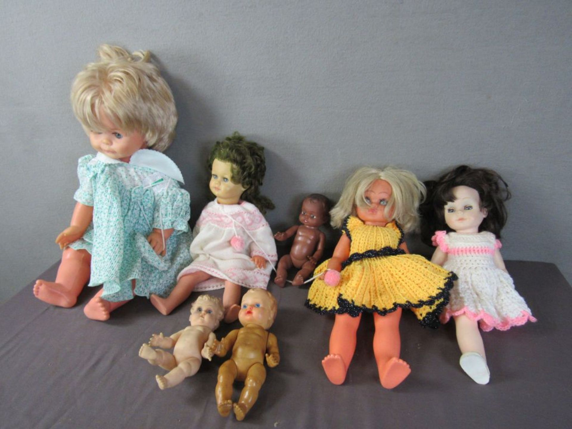 Konvolut Puppen verschieden Hersteller - Image 8 of 12
