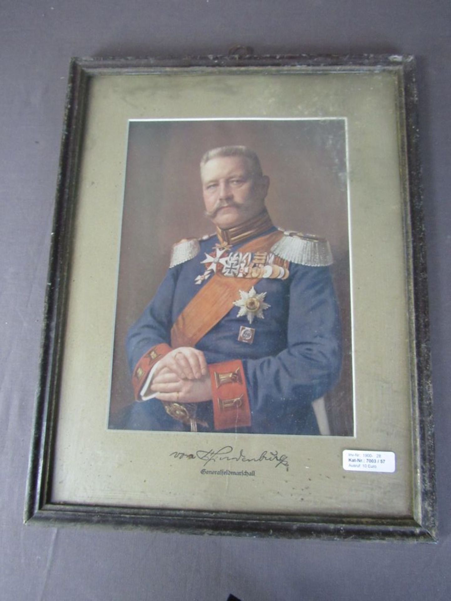 Portrait Generalfeldmarschall - Bild 2 aus 8