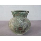 Archaische Bronzevase Bodenfund China