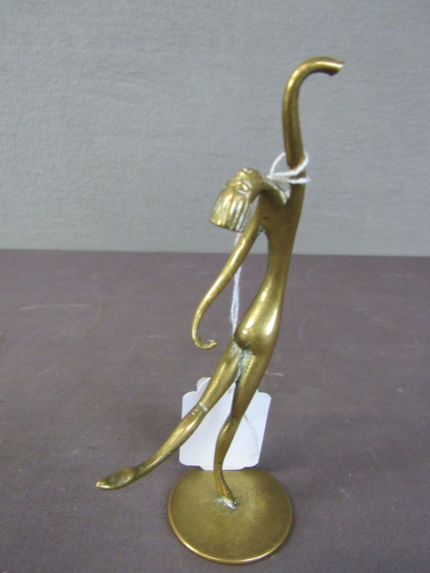 Art Deco tanzender Akt Bronze/Messing - Bild 4 aus 4