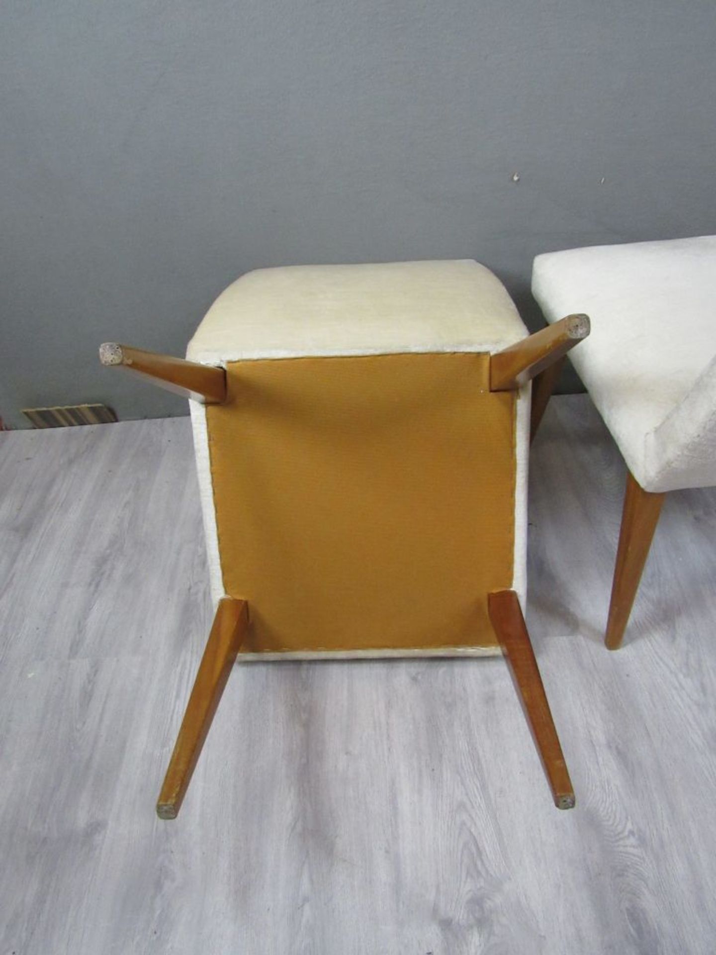 Vintage 60er 70er Jahre drei Stühle - Bild 8 aus 8