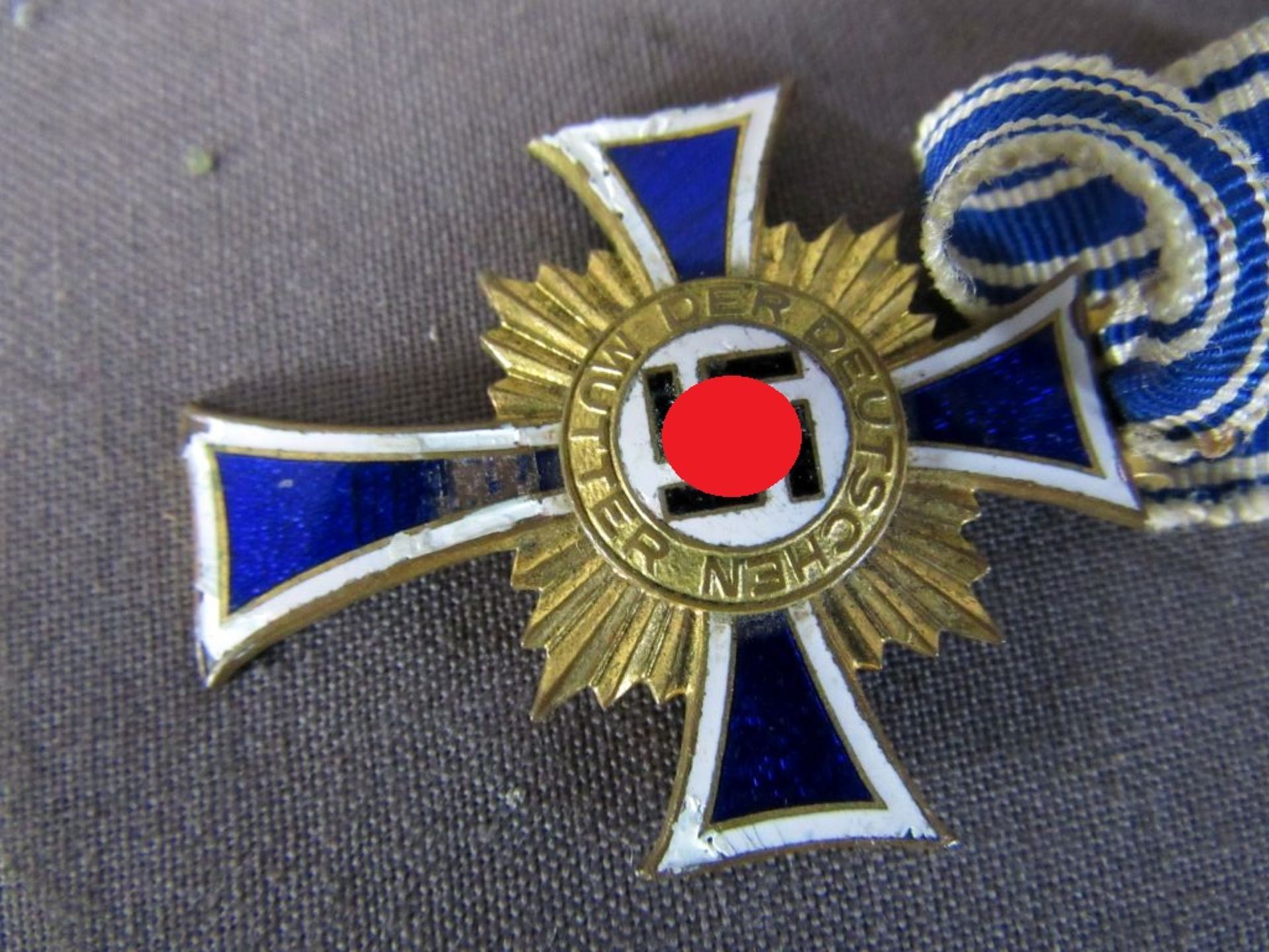 Orden Abzeichen 3. Reich Mutterkreuz - Image 3 of 5
