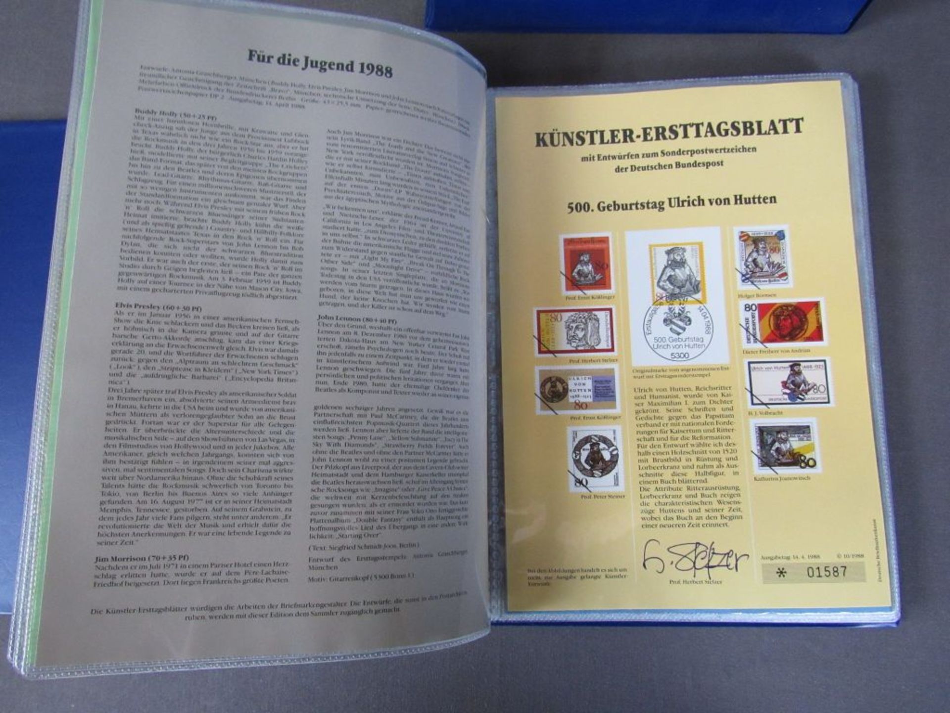 Künstler ETB Bund 1987-1988 kpl. 53 - Image 7 of 7