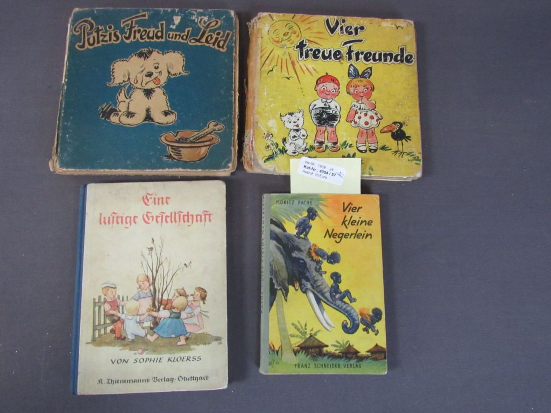 4 Kinderbücher teilweise