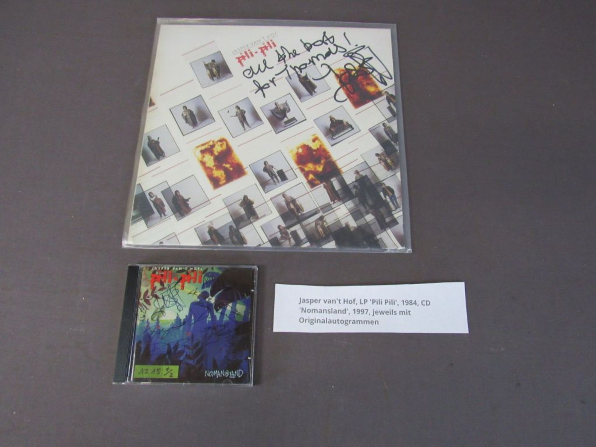 Lp und Cd von Jasper van´t Hof Pili