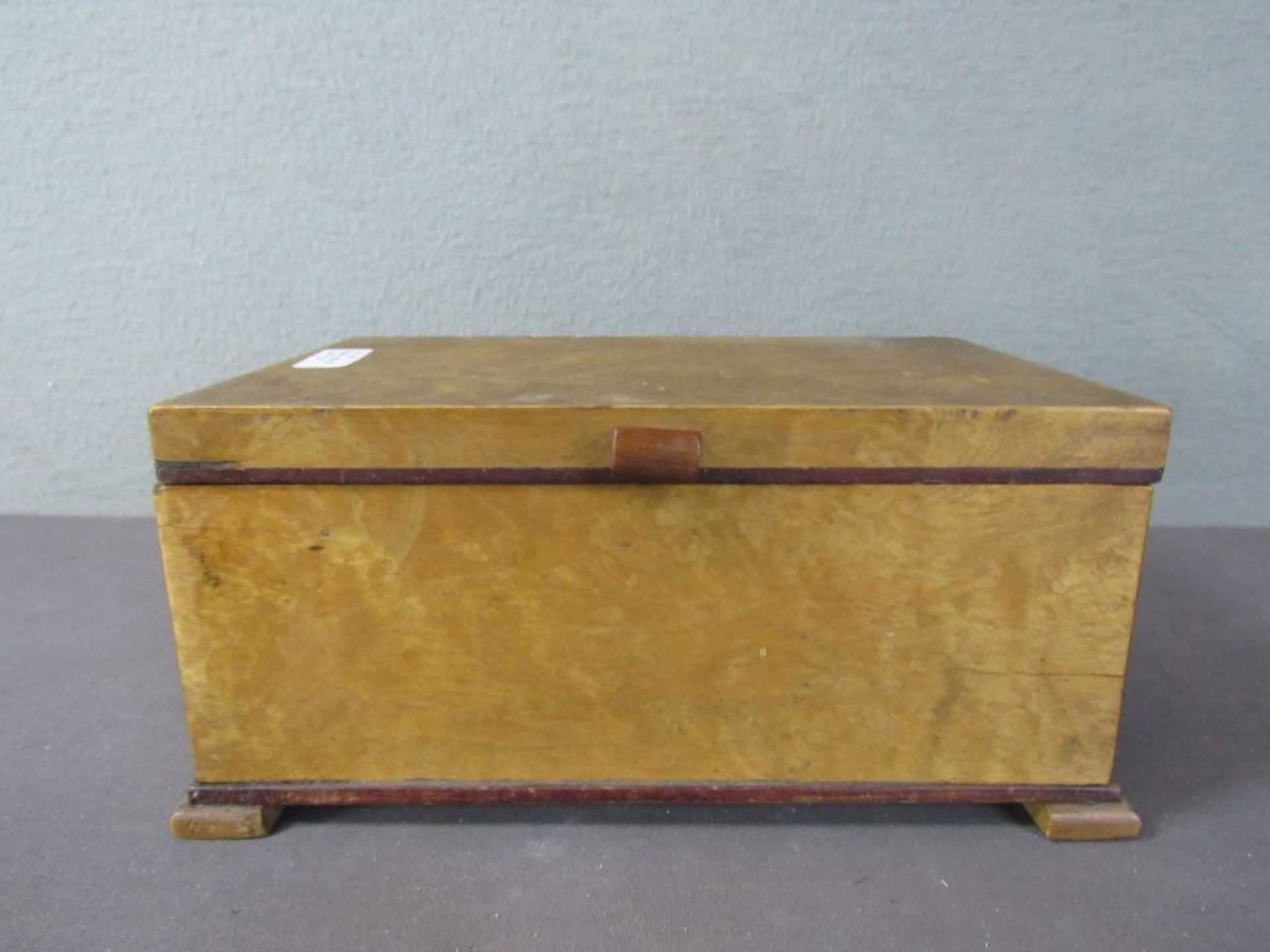 Art Deco Schmuckschatulle Holz