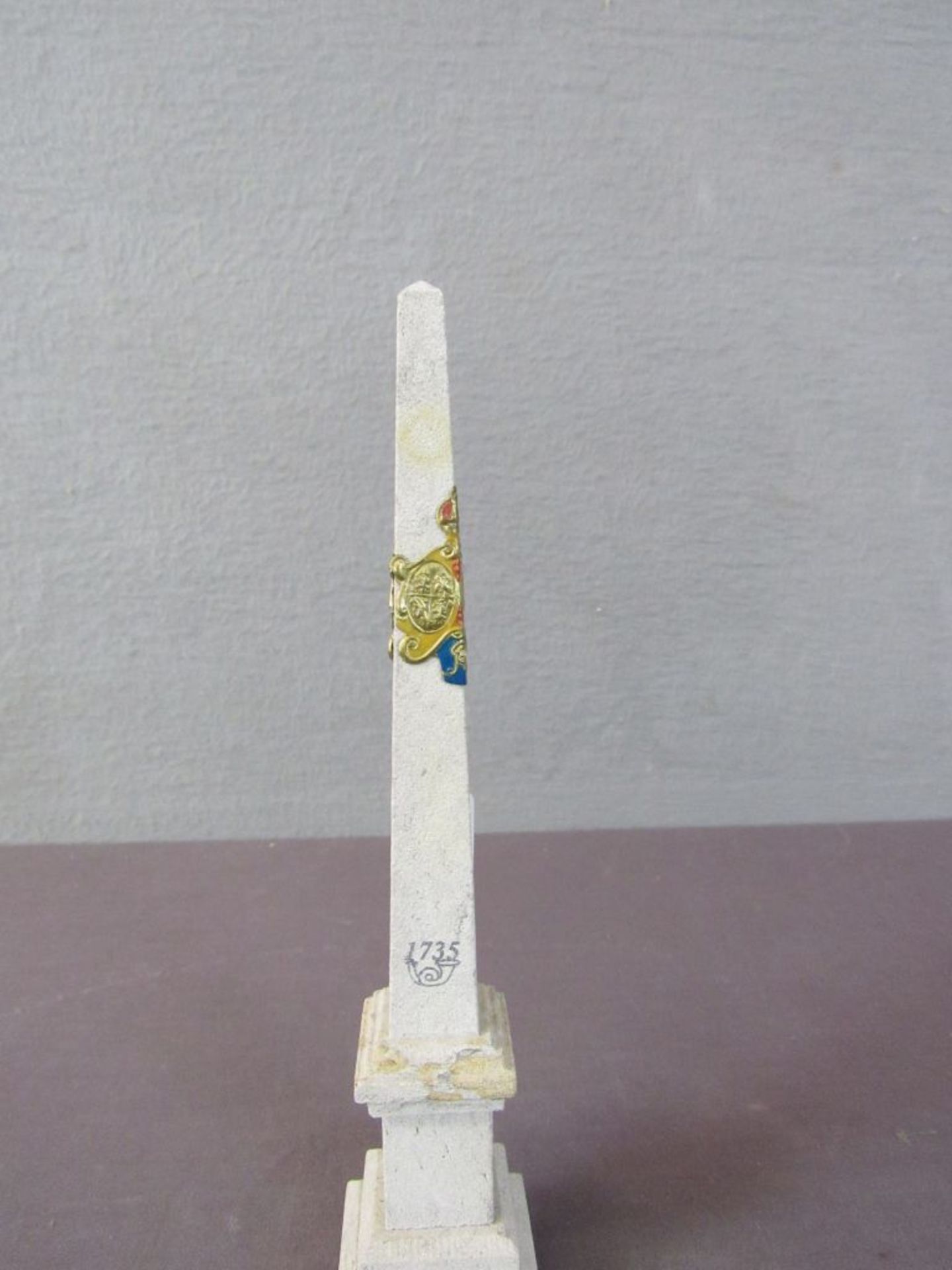 Obelisk Stein 24cm - Bild 5 aus 5