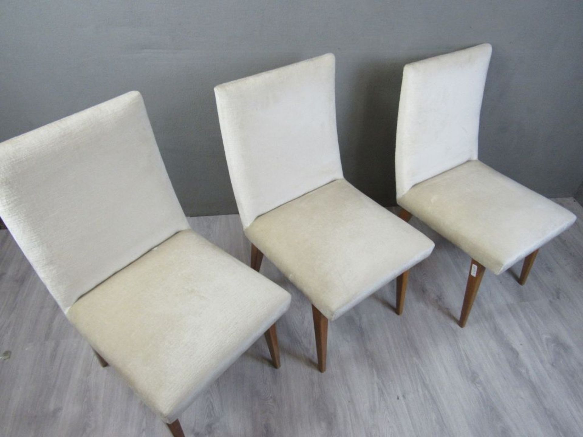 Vintage 60er 70er Jahre drei Stühle - Bild 2 aus 8