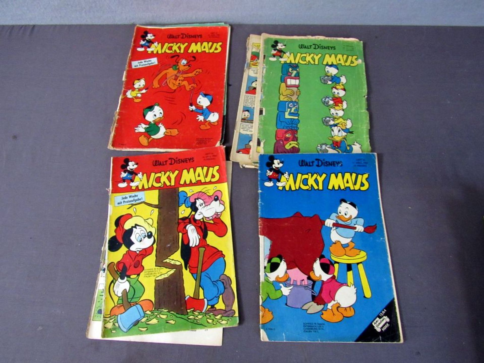 Lot alte Micky Maus 50er und Mosaik - Bild 5 aus 5